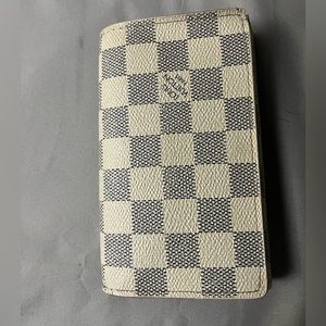 Damier Azur Port Monnaie Billets